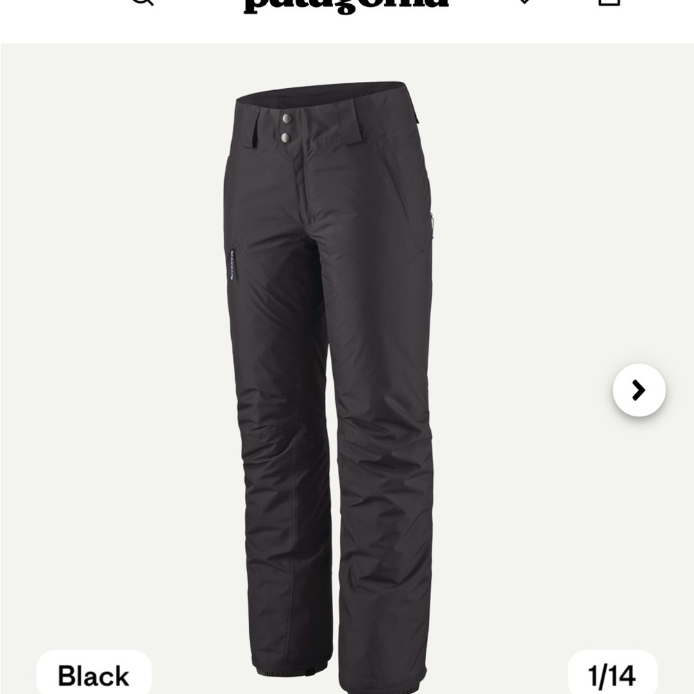 Black Snow Pants